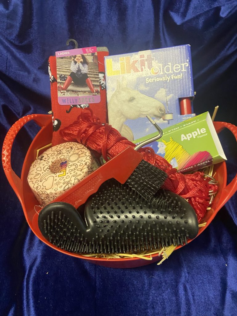 Red Gift Hamper – Bucket