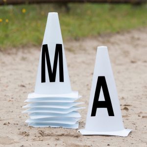 Waldhausen Dressage Arena Marker Cones (ABCEFHKM) 20x40
