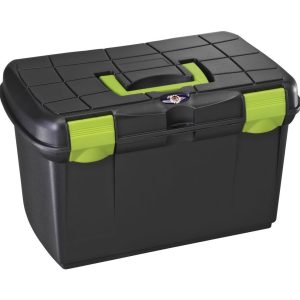 NEW Tack Box - Black/Pistachio