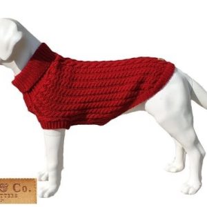 Canine & Co The Chunk Dog Jumper Red