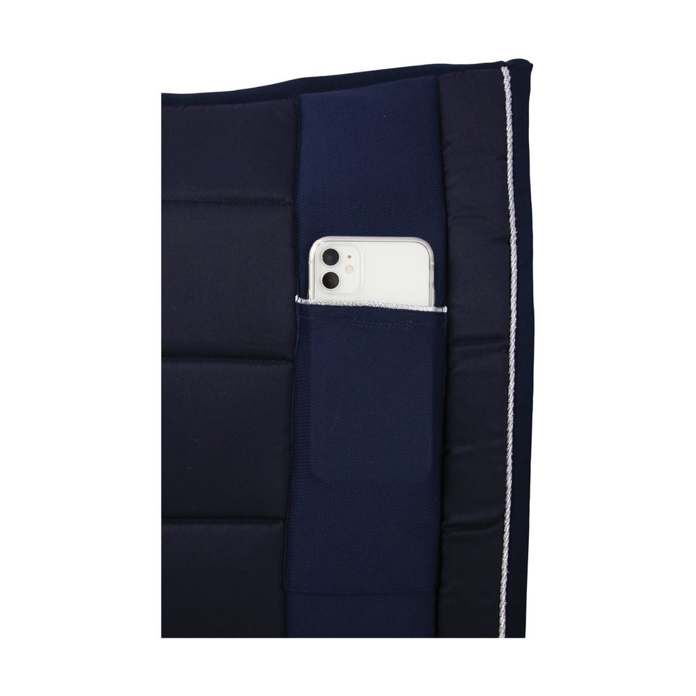 Hy Riviera/Silver Equestrian Synergy Saddle Pad and FREE Fly Veil - Image 3
