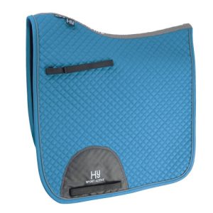 Hy Sport Active Dressage Saddle Pad - Aegean Green