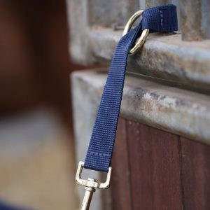 Kentucky Horsewear Nylon Hook And Ring Strap – Navy