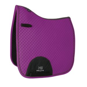 Hy Sport Active Dressage Saddle Pad - Amethyst Purple