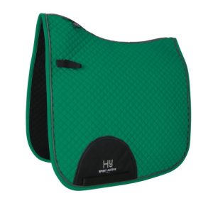 Hy Sport Active Dressage Saddle Pad - Emerald Green