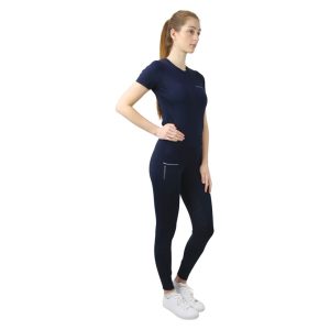 Hy Equestrian Synergy Riding Tights - Navy