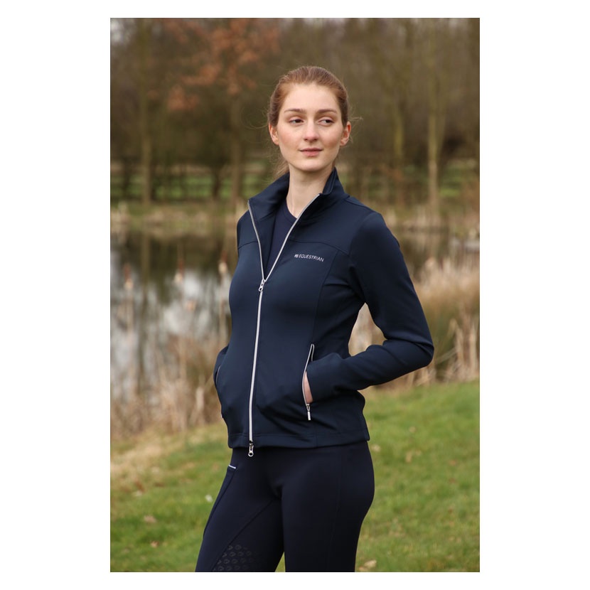 Hy Equestrian Synergy Flex Jacket - Navy
