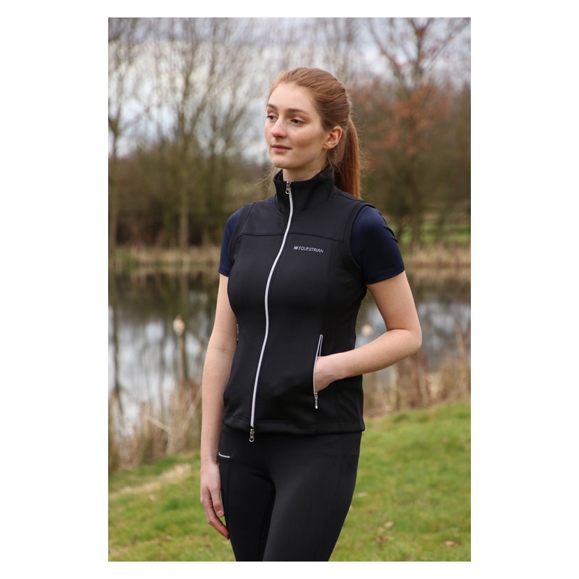 Hy Equestrian Synergy Flex Gilet - Black