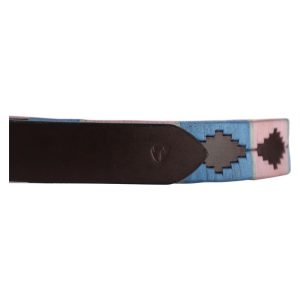 Hy Equestrian Synergy Collection Polo Belt - Grape/Riviera