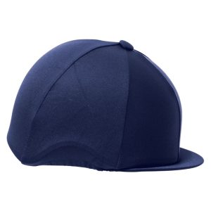 Hy Equestrian Lycra Hat Cover - Navy