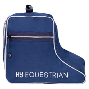 Hy Equestrian Jodhpur Boot Bag - Navy/Grey