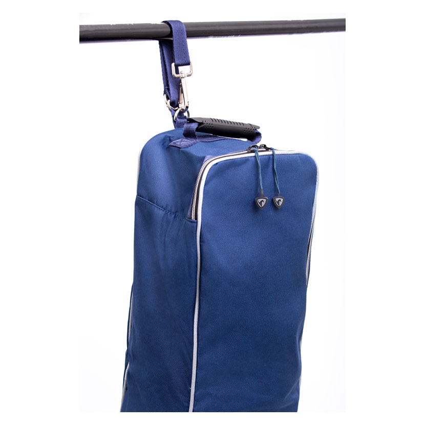 Hy Equestrian Bridle Bag - Navy/Grey - Image 2