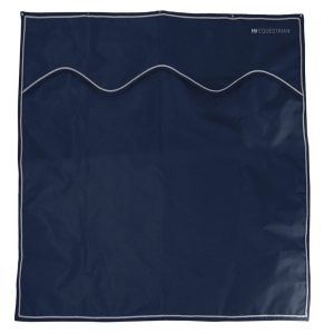 Hy Equestrian Stable Drape - Navy/Grey