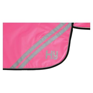 HyVIZ Reflector Mesh Exercise Sheet - Pink