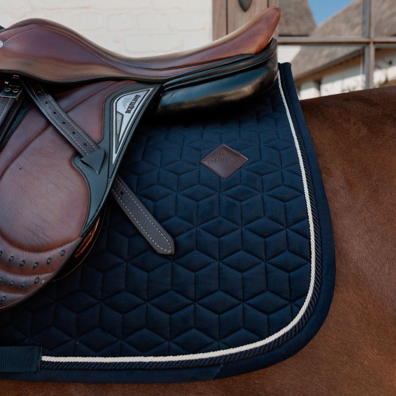 Kentucky Horsewear Velvet Saddle Pad Jumping - Image 5