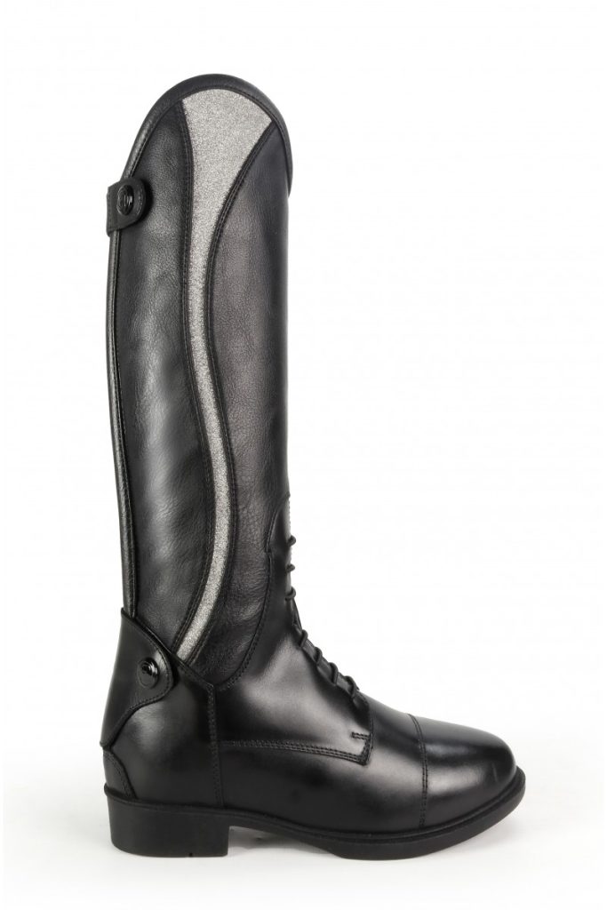 Brogini Rosa Sparkly Silver Kids Boot Size 33