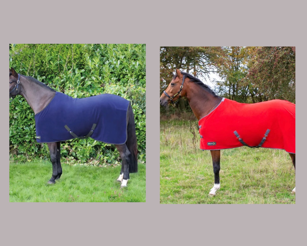 StormX Original Snug Fleece Rug Red & Navy