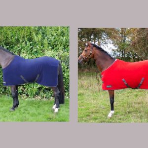 StormX Original Snug Fleece Rug Red & Navy