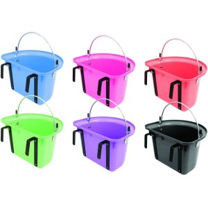 Perry Equestrian Hook Over Portable Manger with Handle