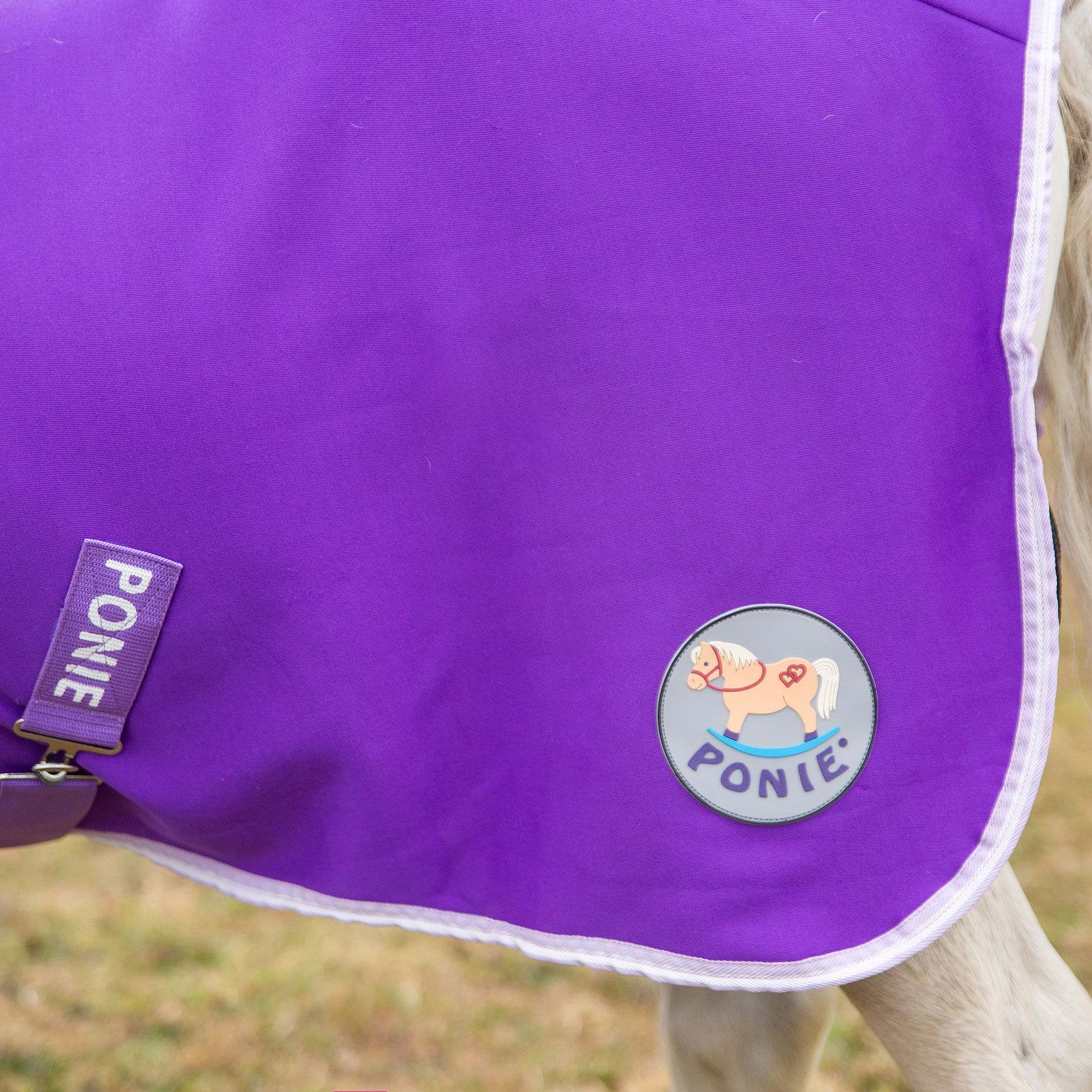 Gallop Purple Jersey Cooler Rug Sizes 3'6 to 7'0 - Image 4