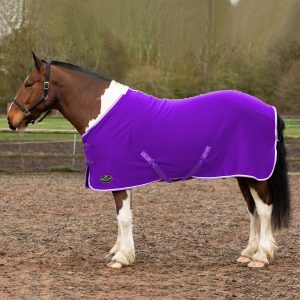 Gallop Purple Jersey Cooler Rug Sizes 3'6 to 7'0