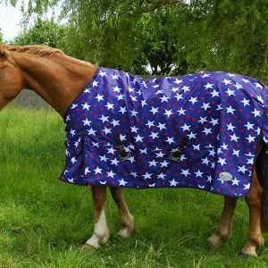 Rhinegold Bolivia Star No Fill 0g Lightweight Turnout Rug Sizes 4'0, 4'3, 4'6, 5'6, 5'9, 6'0, 6'3, 6'9 & 7'0