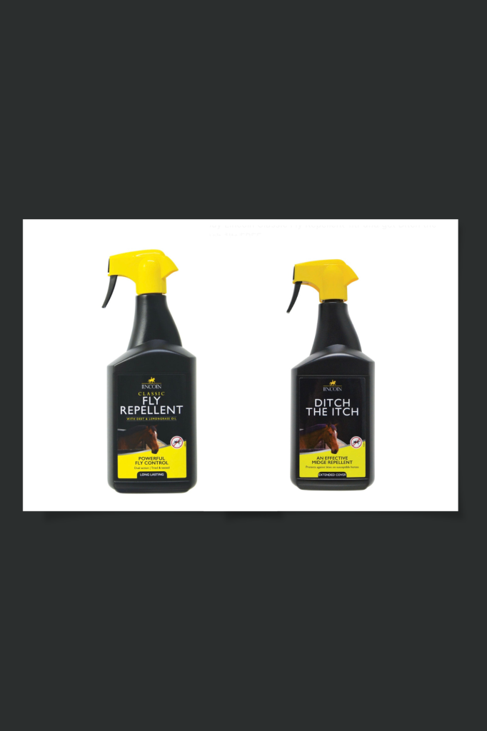 Buy Lincoln Classic Fly Repellent 1ltr and get Ditch the Itch 1ltr FREE