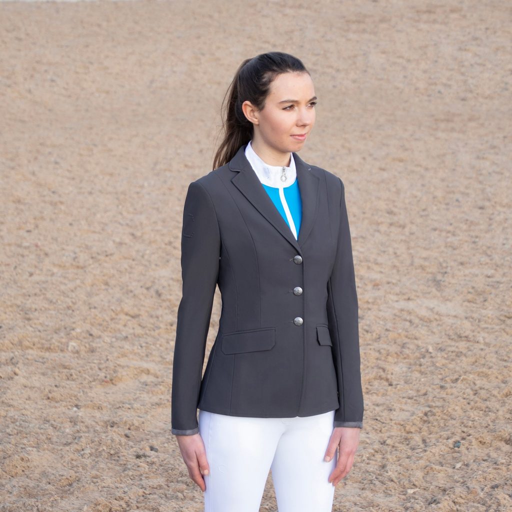 Coldstream Allanton Show Jacket Charcoal Size 6 to 16