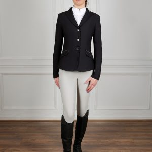 Coldstream Ledmore Diamante Show Jacket Black Size 6 to 16