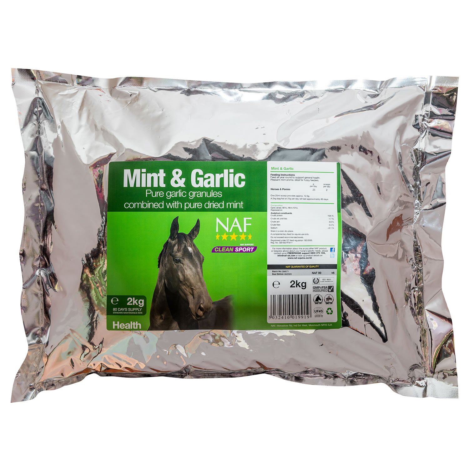 NAF Mint & Garlic - 2 Kg Refill