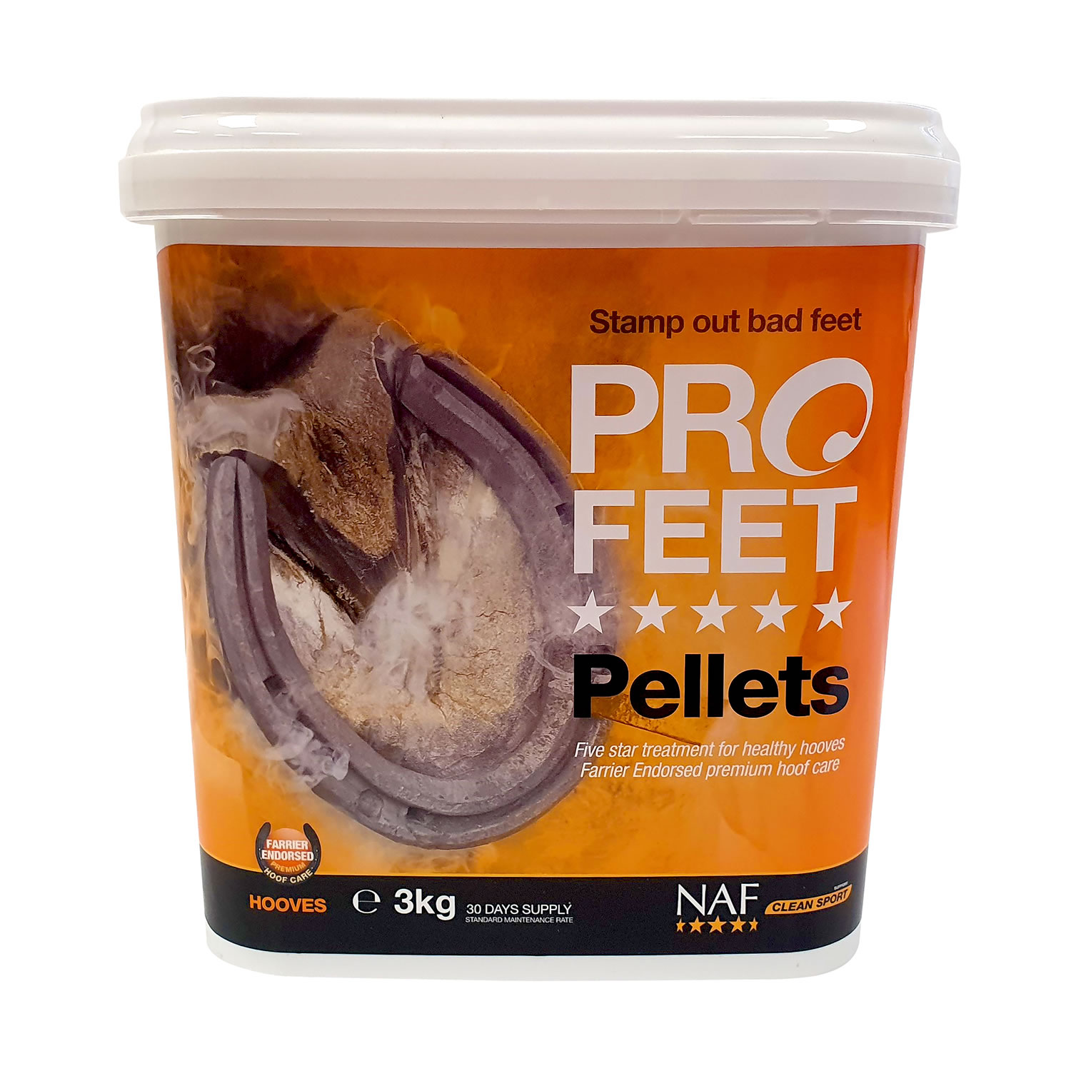 NAF Five Star Pro Feet Pellets - 3 Kg
