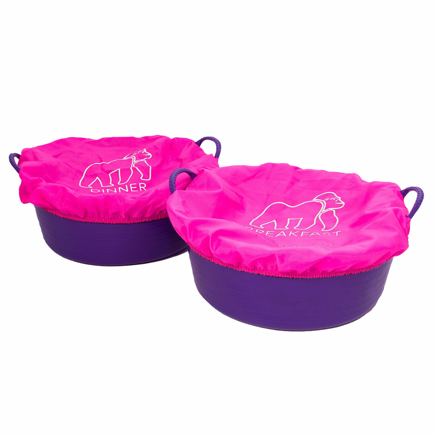 Red Gorilla TubCover Breakfast & Dinner Set - 2 Covers - Image 2