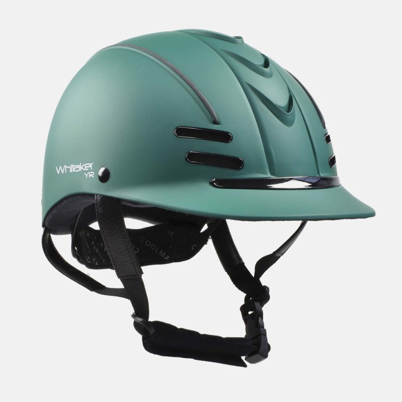 Whitaker RH072 Club Young Rider Helmet Green